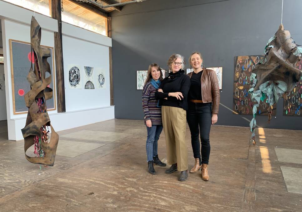 Artists Sally Poltrock, Molly Rule, Melinda Rodnight open 'Mapping a ...