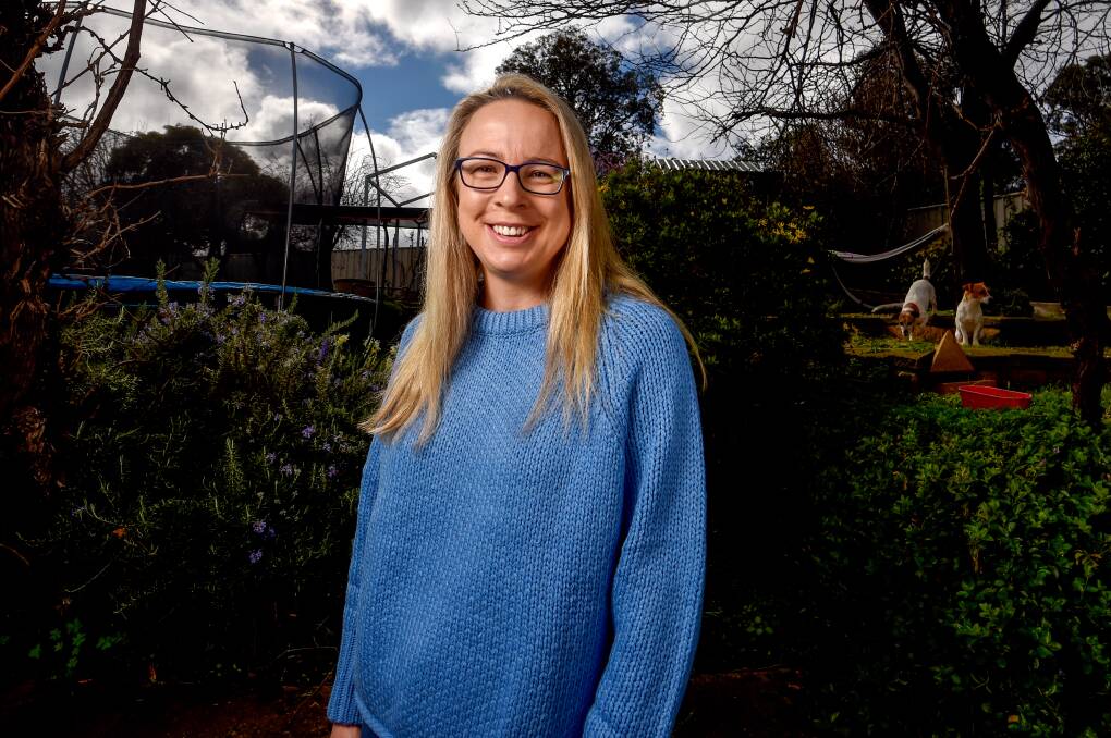Kate Comer had a stroke in 2016 at the age of 34 and now the radiographer has turned her attention to raising awareness of strokes in young people and advocating for more CT scan access in rural areas. Picture: DARREN HOWE