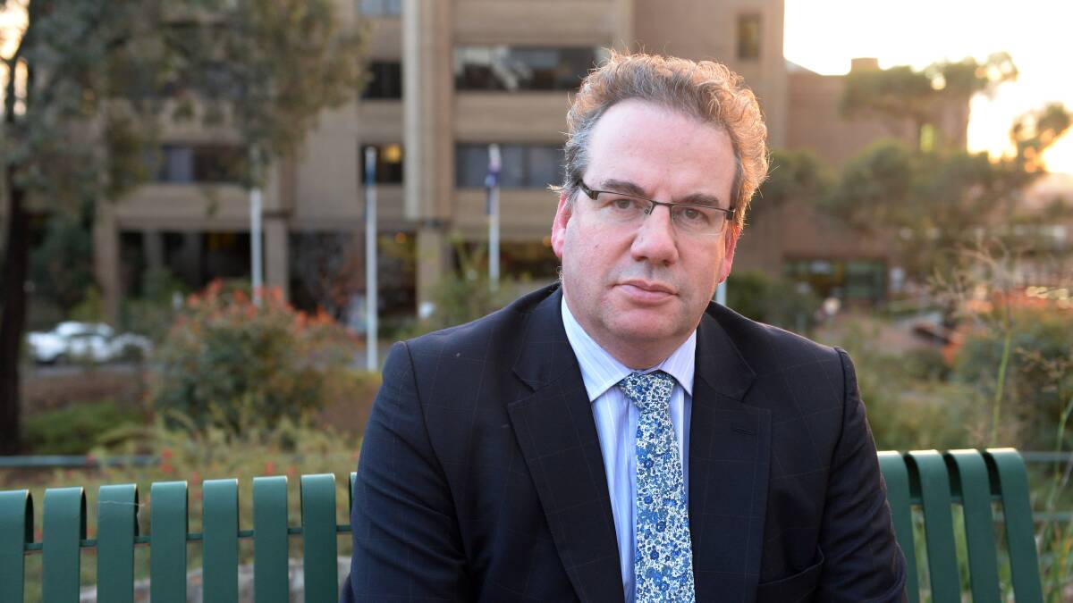 NOT HAPPY: La Trobe University pro vice-chancellor regional Richard Speed is frustrated with the latest changes to university funding.