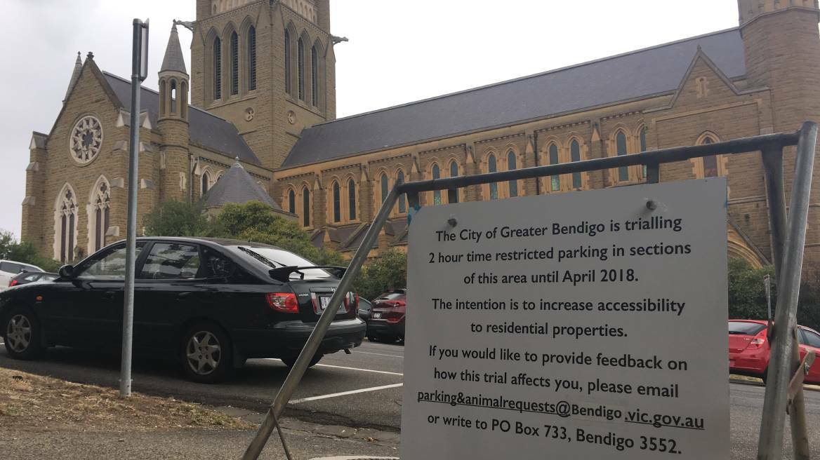 The City of Greater Bendigo recently conducted a timed-parking trial in the cathedral precinct, the results of which are yet to be released. 