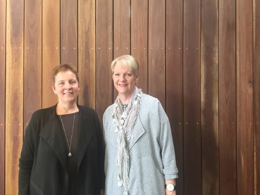 RESEARCH REQUIRED: Victorian Responsible Gambling Foundation CEO Louise Glanville and Bendigo West MP Maree Edwards believe more research is required into the effects of hidden online gambling.