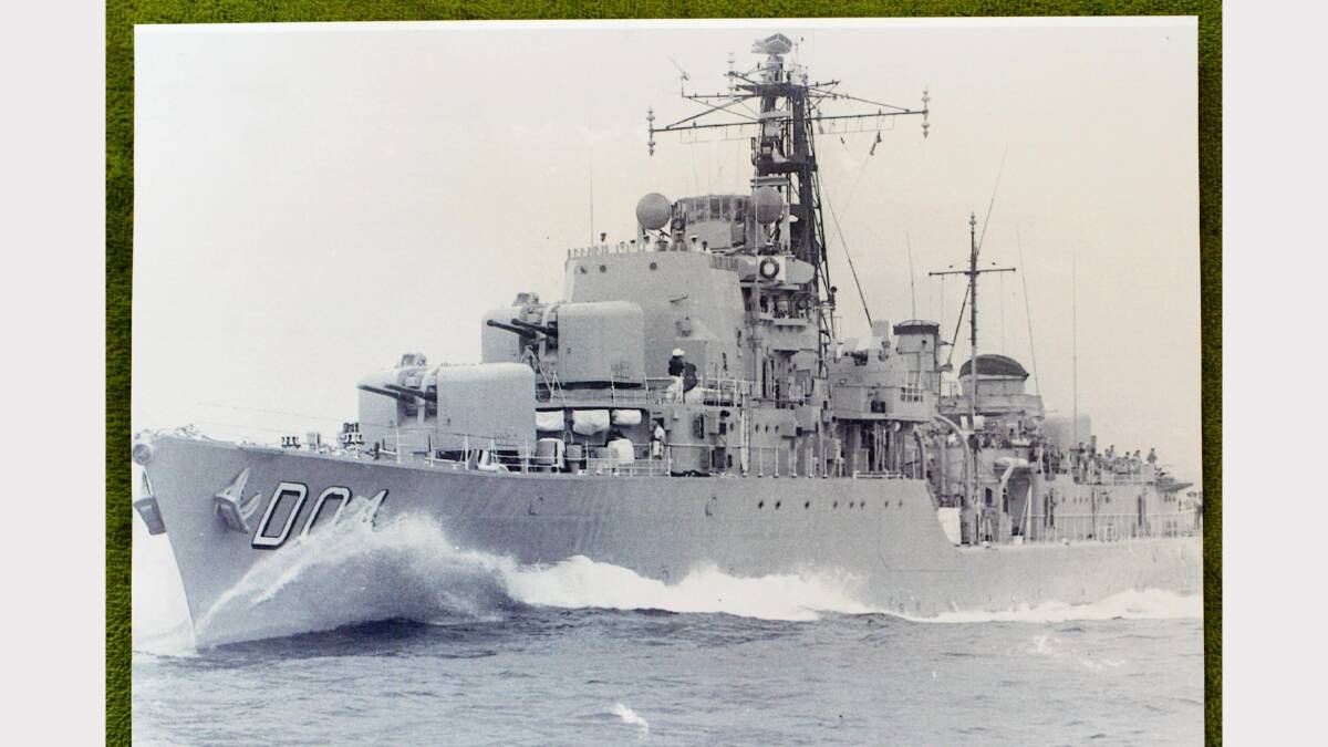 The HMAS Voyager. 