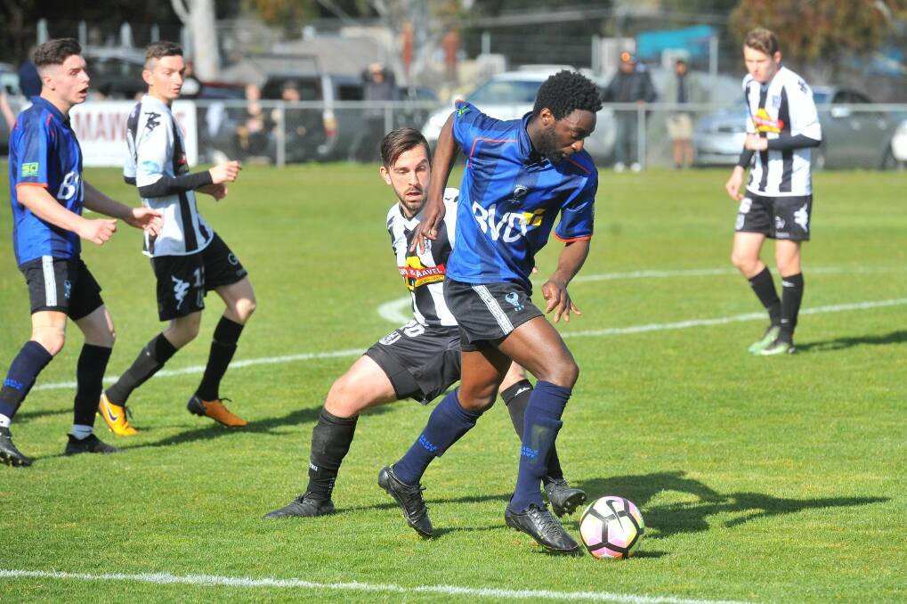 BIG TUSSLE: Shepparton South and Eaglehawk will compete in the Bendigo Amateur Soccer League grand final on Sunday. Picture: ADAM BOURKE