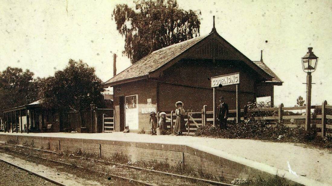 The good old days at Goornong station.