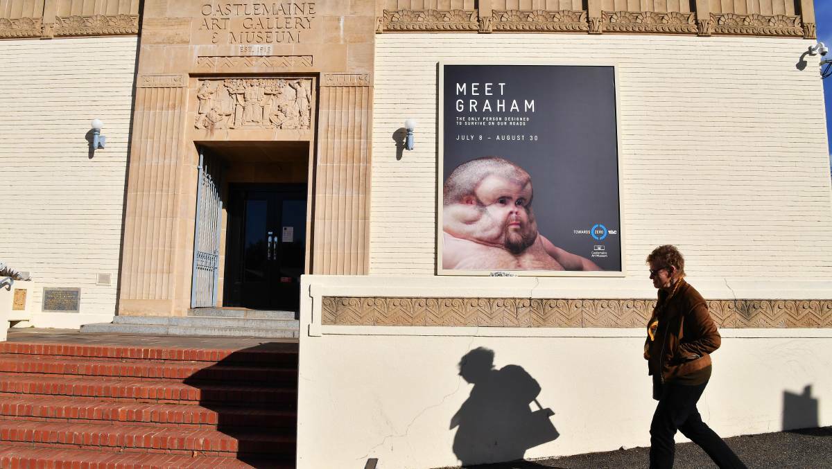 The Castlemaine Art Gallery almost closed last year because of financial difficulties. 