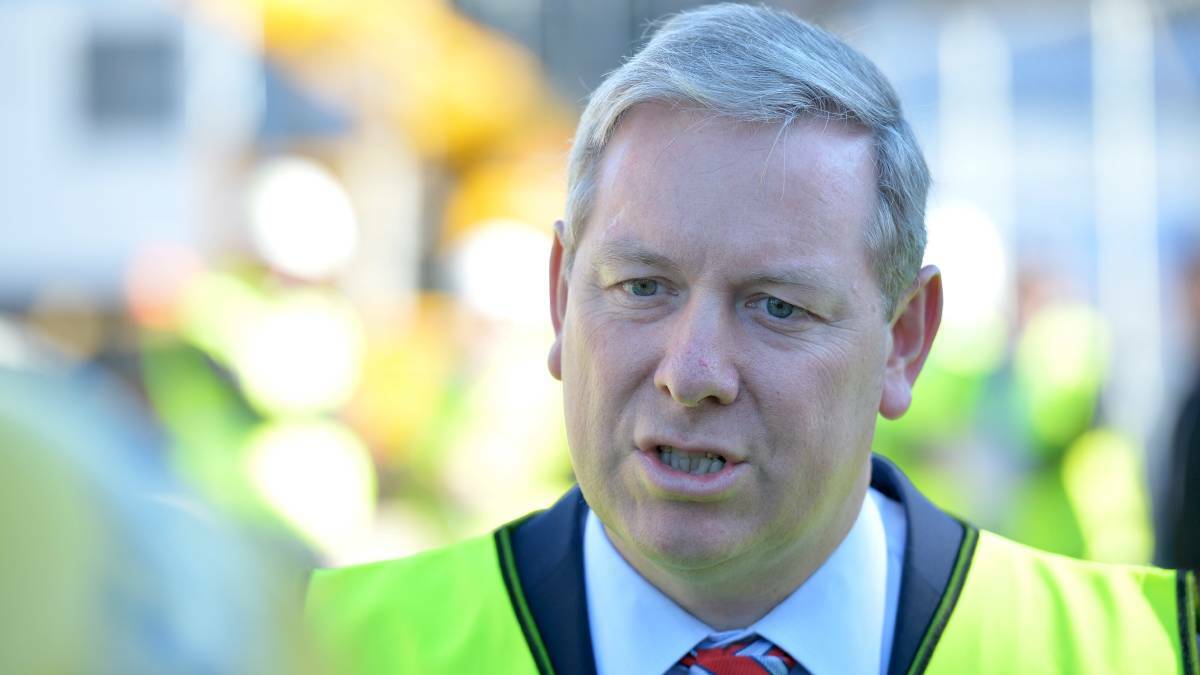 NO DEAL: Shadow planning minister David Davis would not commit to overturning decisions already made on the Marong Business Park. 