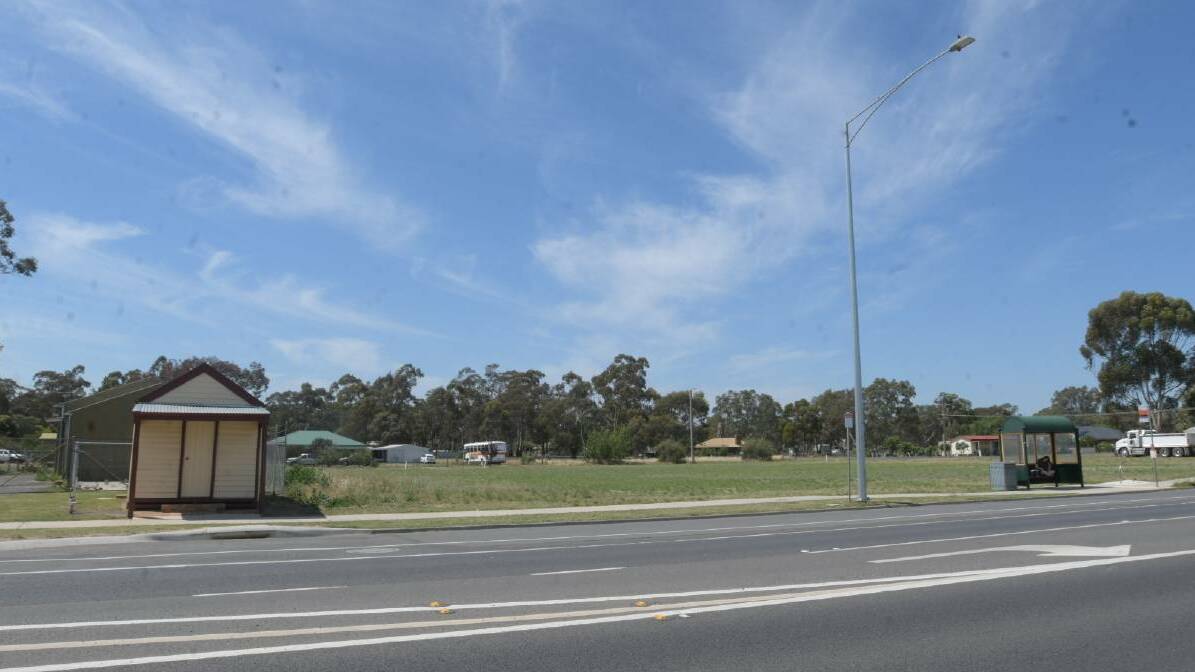 The Huntly service station will be located on the Midland Highway, near the old shire hall.