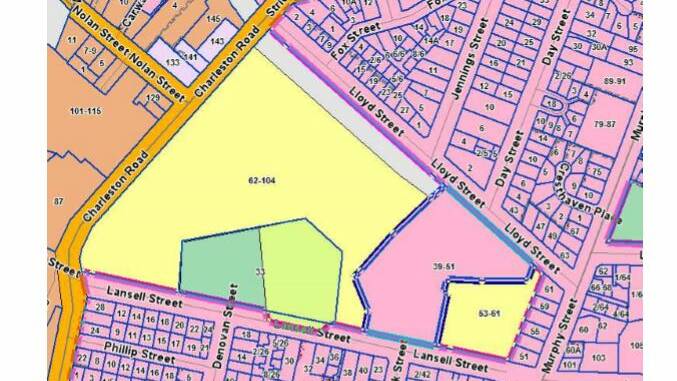 An overlay of the potential development. Source: The City of Greater Bendigo.