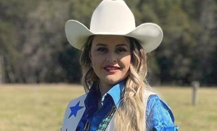 Rodeo Queen: Wauchope's Lana Jones said she's overwhelmed by the win after entering the competition on a whim. Photo: supplied. 