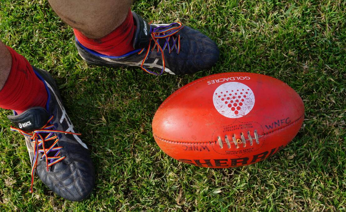 See Wycheproof-Narraport's local sportspeople lace up for marriage equality campaign. 