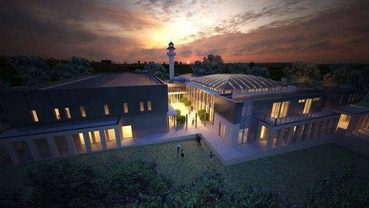 Mosque designed to match landscape