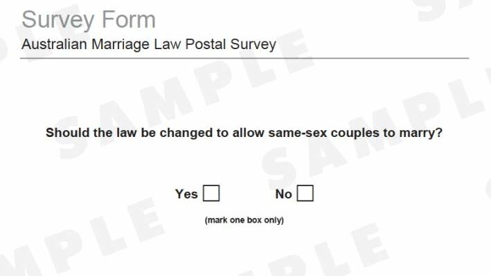 ABS releases marriage survey form