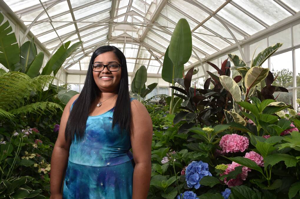 LEAD THE WAY: Khayshie Tilak-Ramesh is one of 20 young women to take part in the inaugural Joan Kirner leadership program. Picture: NONI HYETT  