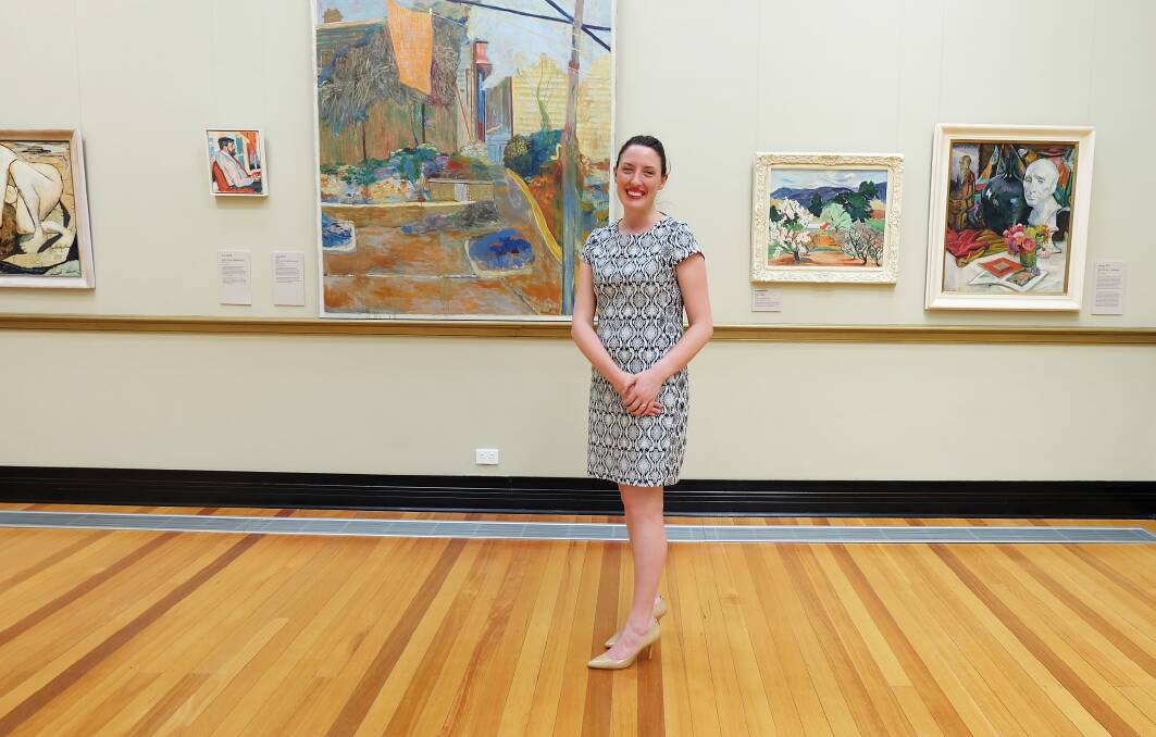 FAREWELL: Jennifer Kalionis was met with problematic 'past practices' upon her arrival at the Castlemaine Art Museum, to close next week. 