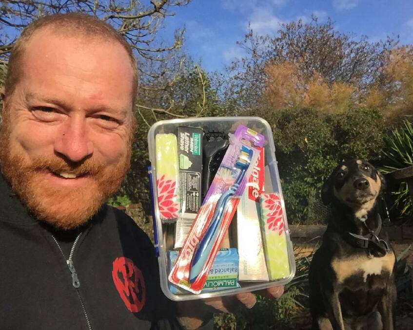 Man’s drive to kit out homeless