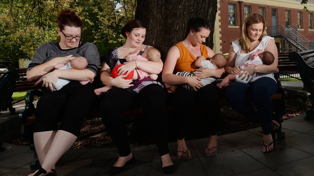 Outraged mums band together for breastfeeding