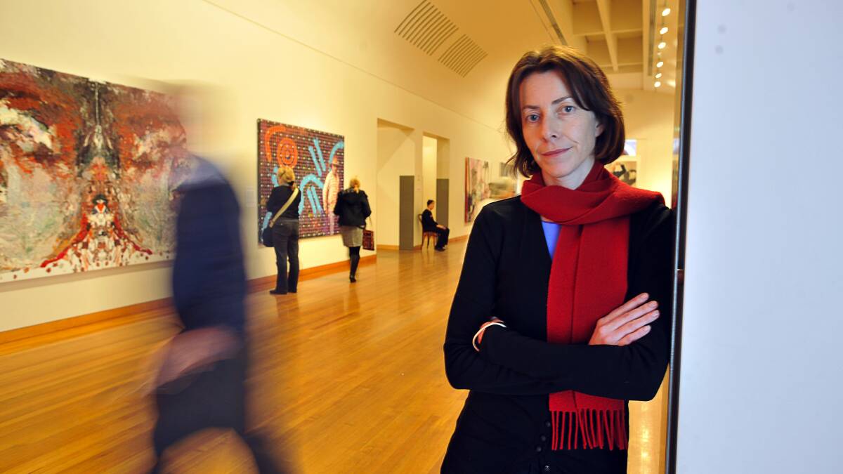 TOP JOB: Karen Quinlan will now preside as director of both the Bendigo Art Gallery and the La Trobe University Art Institute. Picture: BILL CONROY