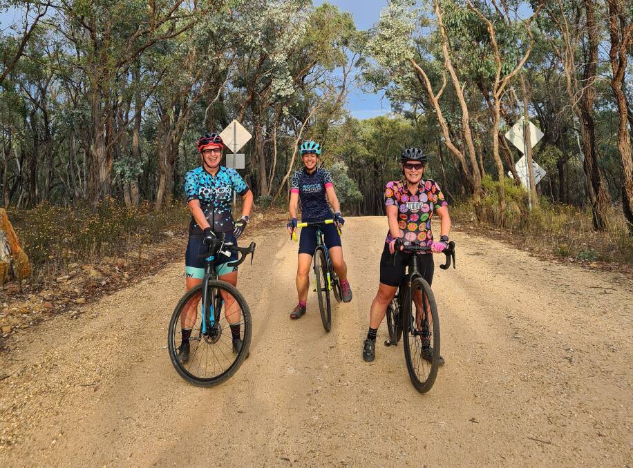 SHORT CUTS: Riders take a scenic short route on their way to Pilchers Bridge reserve. Picture: Supplied