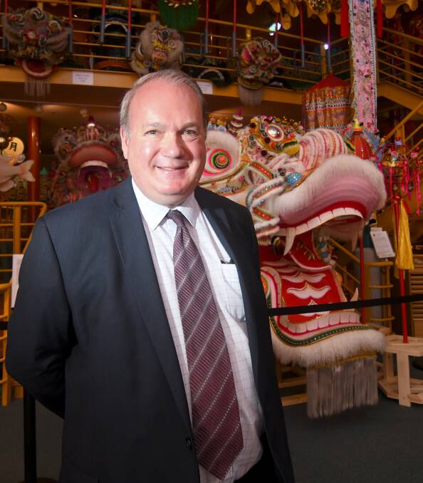 NEW IDEAS: Golden Dragon Museum chief executive Hugo Leschen said the strategy plans to activate the entire museum precinct. Picture: NONI HYETT. 