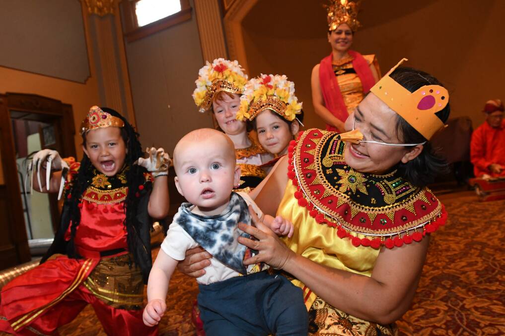 FOR EVERYONE: Cultural diversity was celebrated in March at the launch of Bendigo's Zinda Festival. Picture: NONI HYETT 