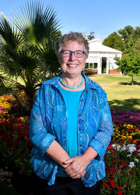 COMMUNITY MINDED: 2021 City of Greater Bendigo Citizen of the Year Cathie Steele. Picture: NONI HYETT 