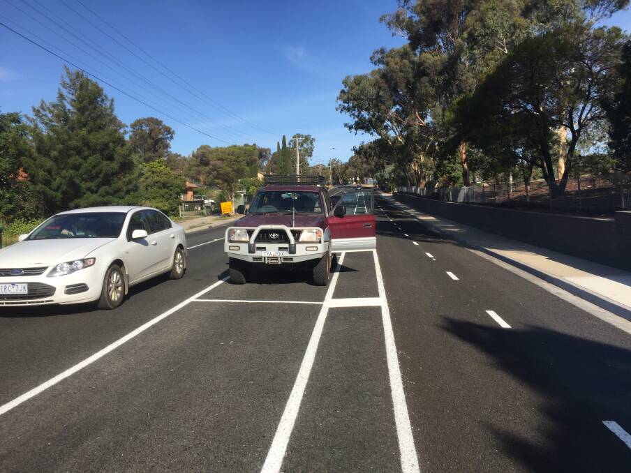 ALMOST THERE: Ellis Street protected cycleway. Picture: SUPPLIED. 