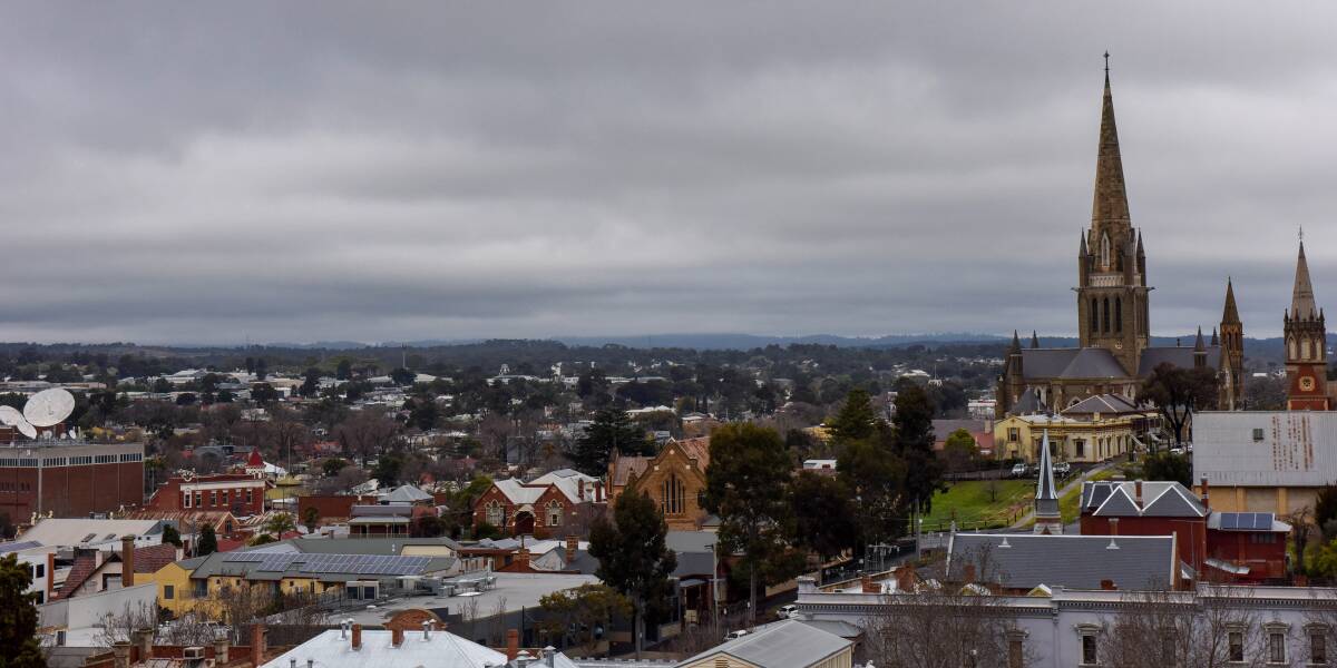 WET: The Bureau of Meteorology is predicting rain to fall every day in the next week, with as much as 15 millimetres forecast to fall on Tuesday. Picture: BRENDAN MCCARTHY. 