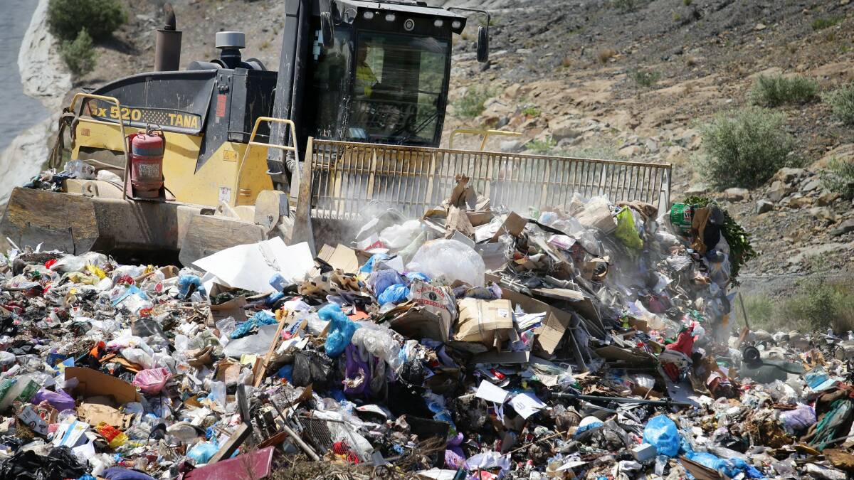 PANIC THROWING? The landfill in Eaglehawk saw a rise in traffic during March, despite the coronavirus pandemic. Picture: Supplied
