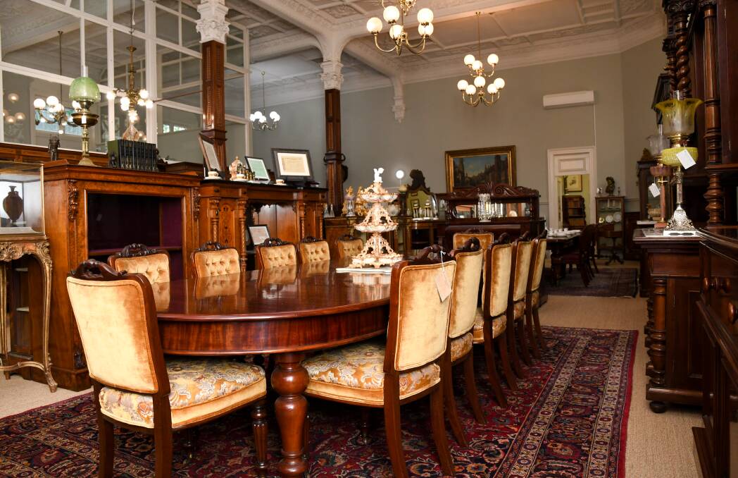 TIMELESS: Valentine's Antique Gallery specialises in nineteenth century English and French goods. Picture: NONI HYETT 