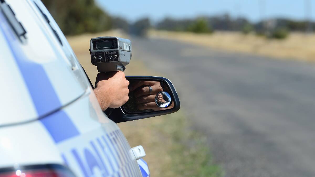 Police road safety blitz nabs speeding central Victorian drivers