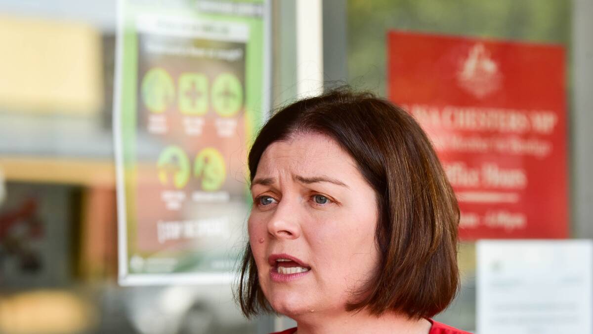 ACTION NEEDED: Federal member for Bendigo Lisa Chesters implores the government to bring forward its stimulus payments. Picture: BRENDAN MCCARTHY