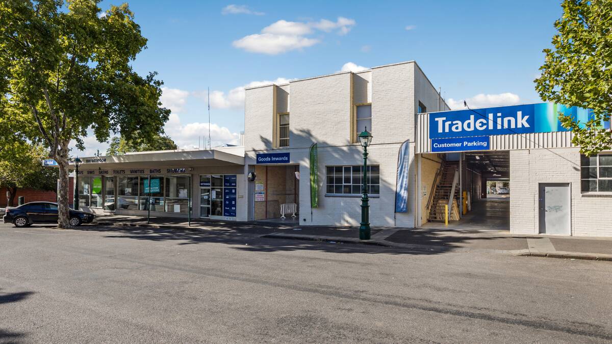 ON THE MARKET: Tradelink's St Andrews Avenue building is one of two CBD properties on the market in the heart of the CBD. Picture: SUPPLIED