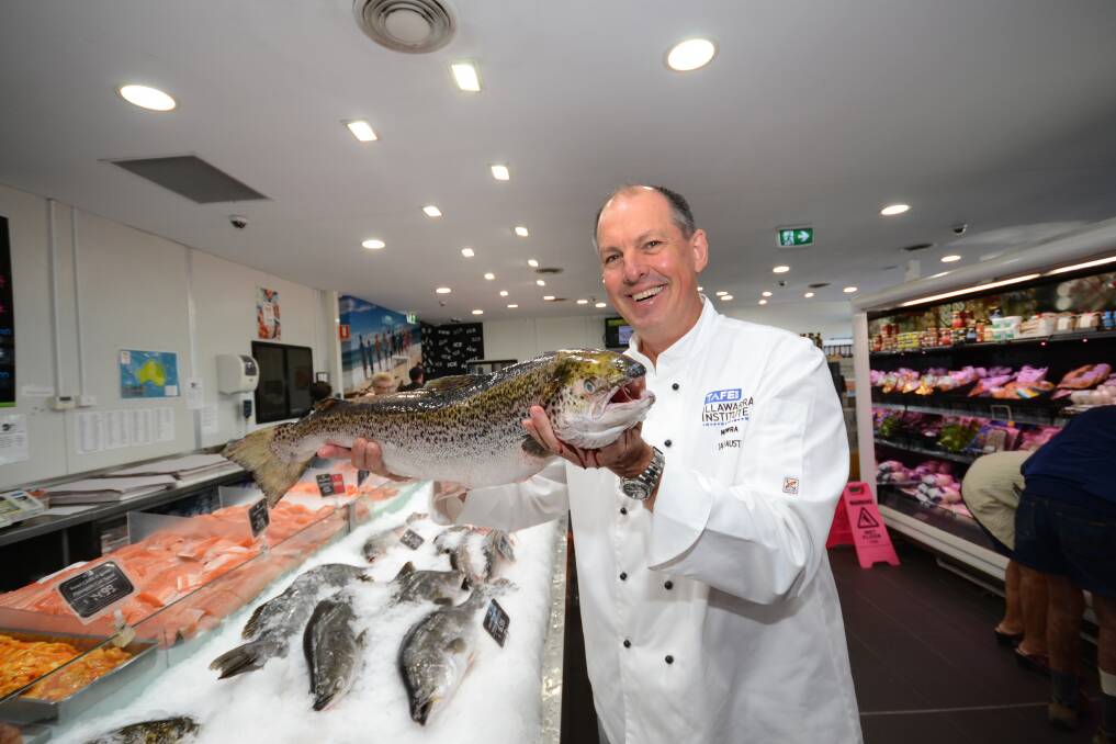 TAFE NSW commercial cookery teacher Ian Faust shares his tips for choosing the right fish. Picture: Supplied