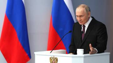 While the West waits, Vladimir Putin only gets more powerful. Picture Getty Images