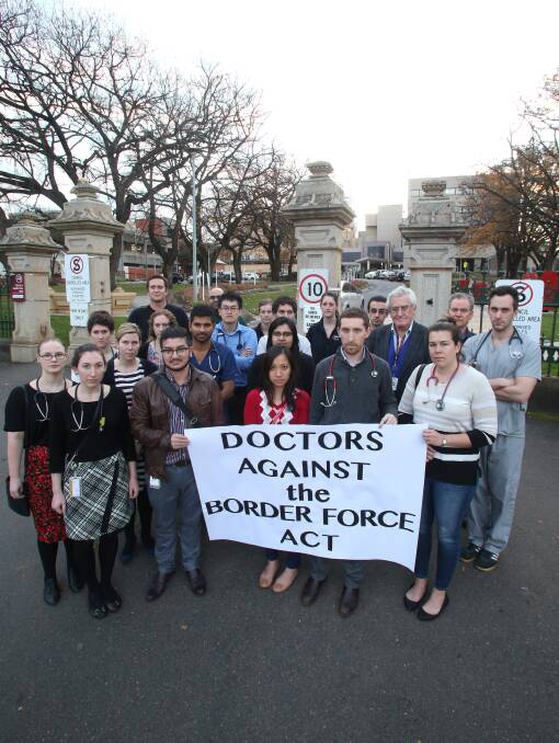 SUPPORT: A reader congratulates Bendigo doctors for taking a stand against  the Border Force Act