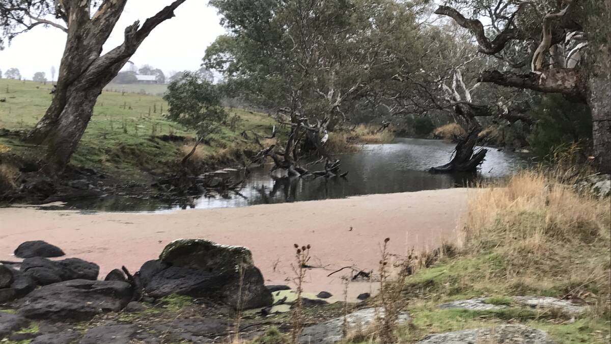 The pump hole on Huntly Barton's property. Picture: supplied
