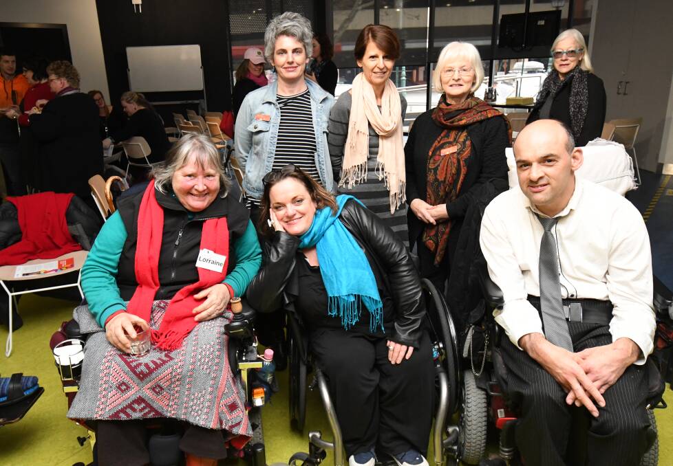 THANK YOU: Members of the city's Disability Inclusion Reference Committee gathered this week to celebrate the group's one-year anniversary and the work done by its members. Picture: DARREN HOWE