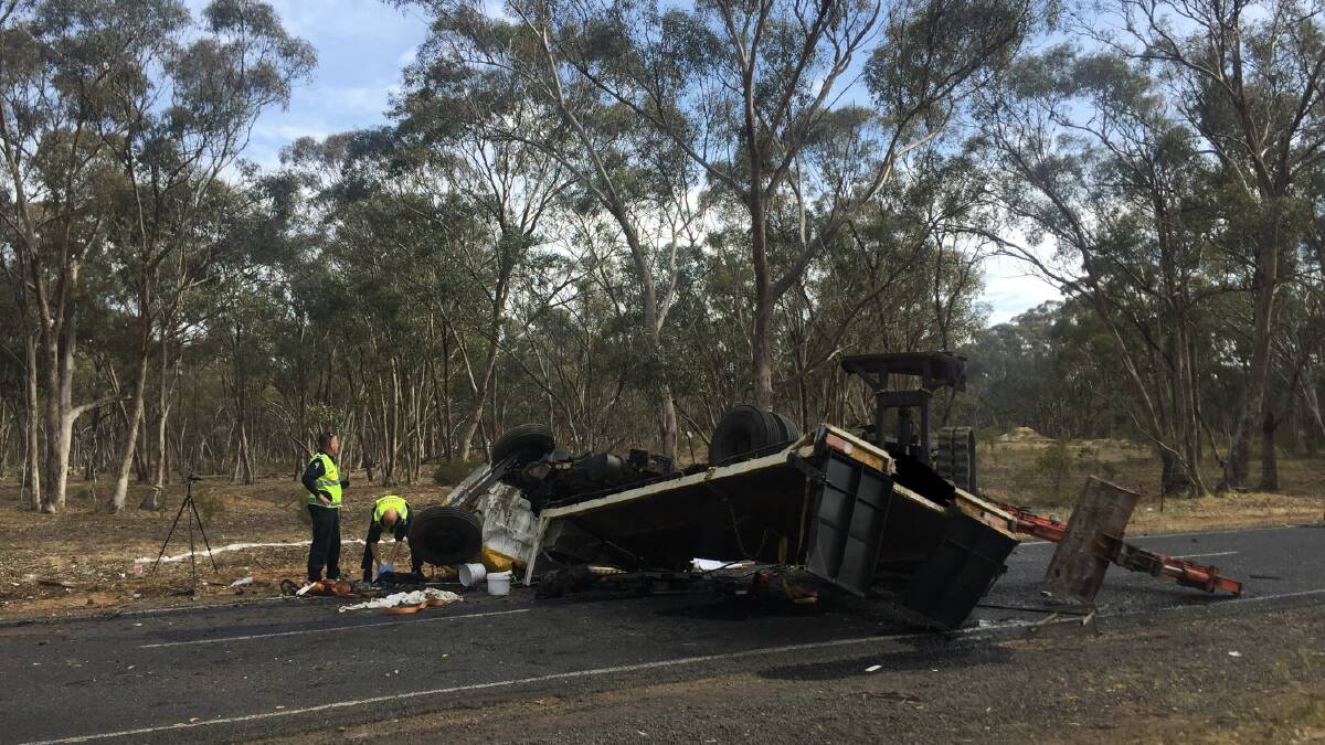 Queensland man dies in Marong truck crash