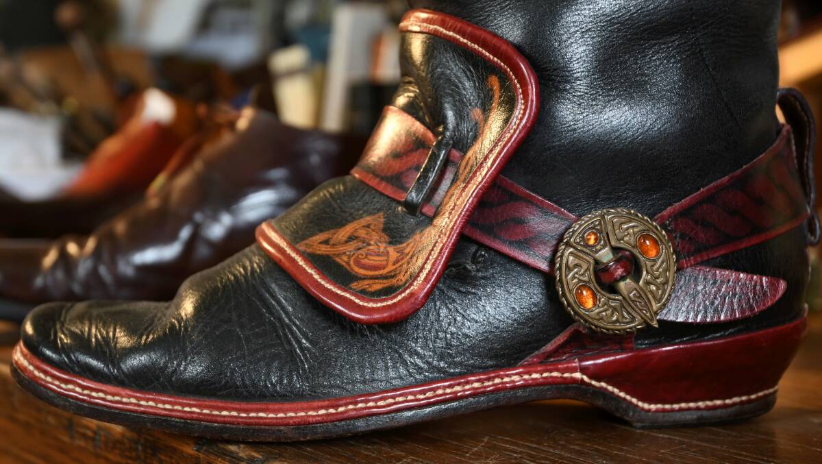 Meet the boot-maker headed to Kyneton fair and his $4000 shoes