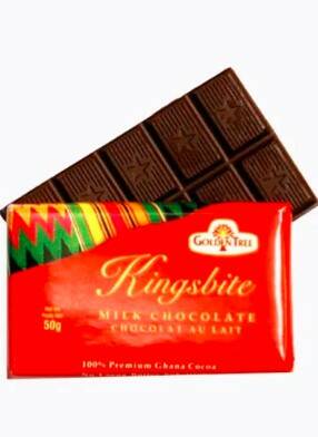 Sweet tradition: Ghana's much-loved Kingsbite chocolate from local manufacturer Golden Tree.