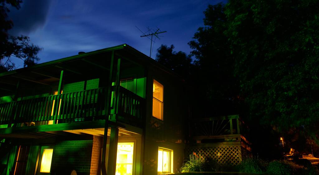 Be lit up: Proper lighting of your home is critical for effective security. Picture: Supplied