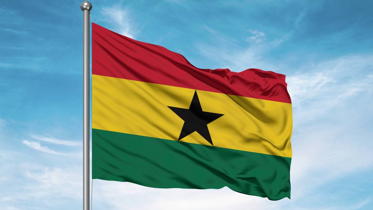 The Ghana National Flag replaced the flag of the UK when the country attained independence in 1957.