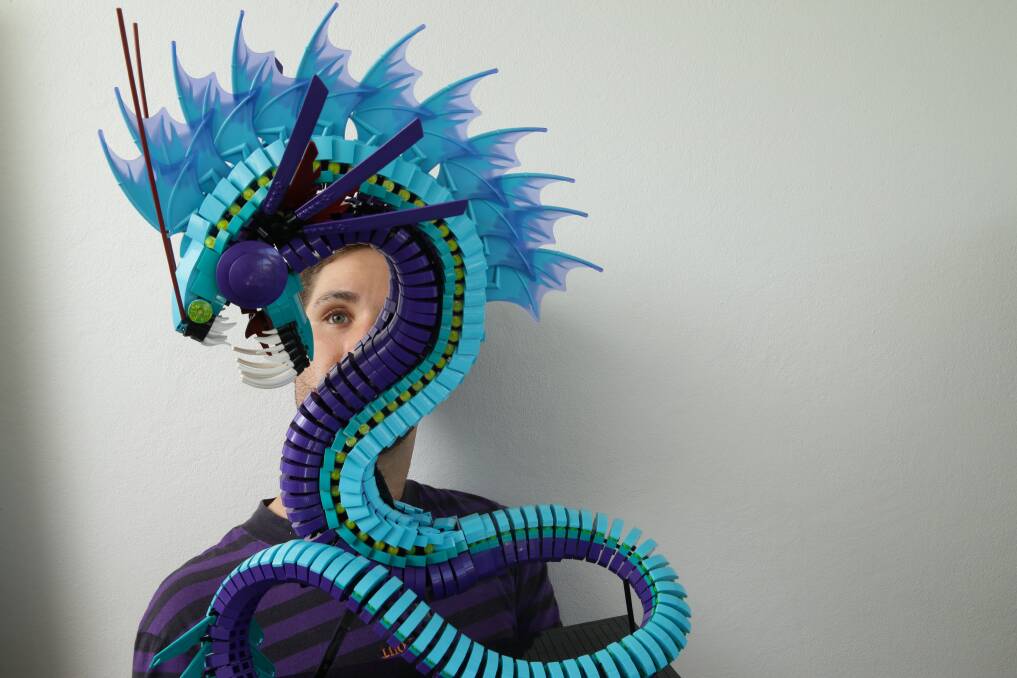 INSPIRED: Dagon is constructed from about 3000 LEGO pieces.