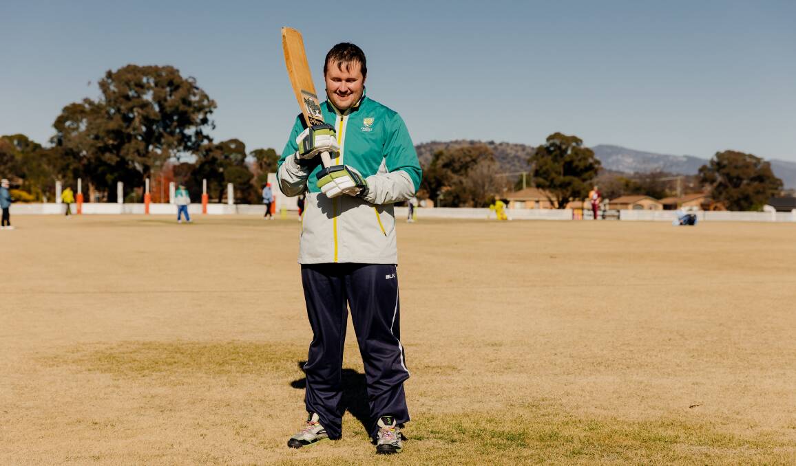 Zac Sheehan in Canberra at the national training camp. Picture: CRICKET AUSTRALIA
