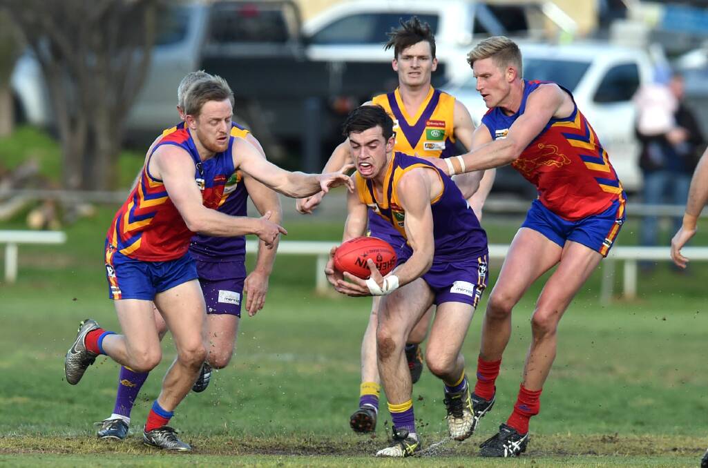 READY TO RUMBLE: The Loddon Valley Football Netball League will be the first league previewed in the Bendigo Advertiser this season. 