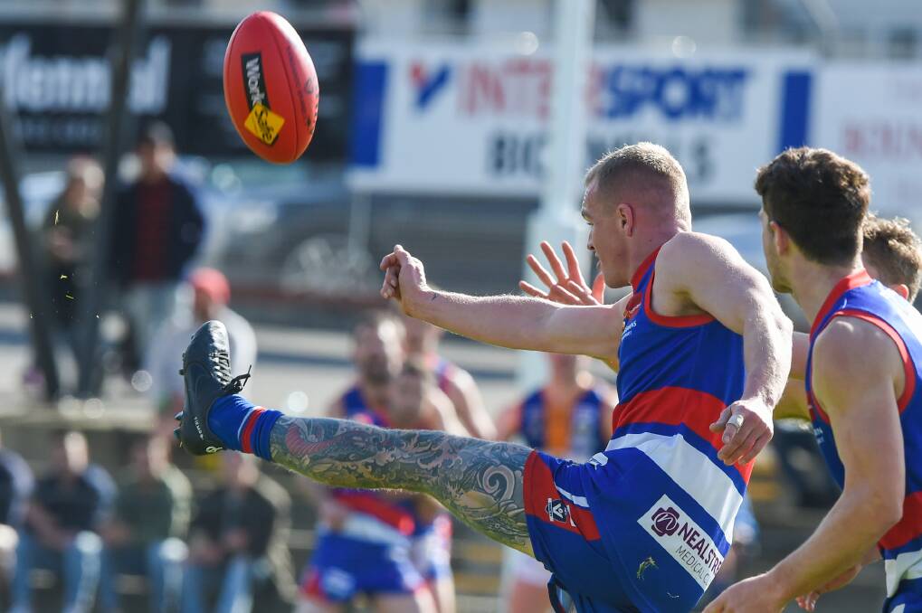 Ethan Minns has made an impact with the Dogs since he returned mid-season. Picture by Darren Howe