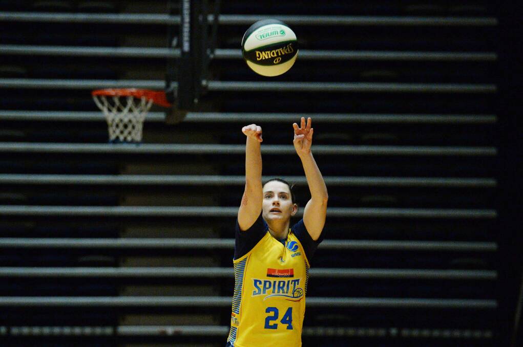 Tessa Lavey led the way offensively with 15 points. Picture: DARREN HOWE