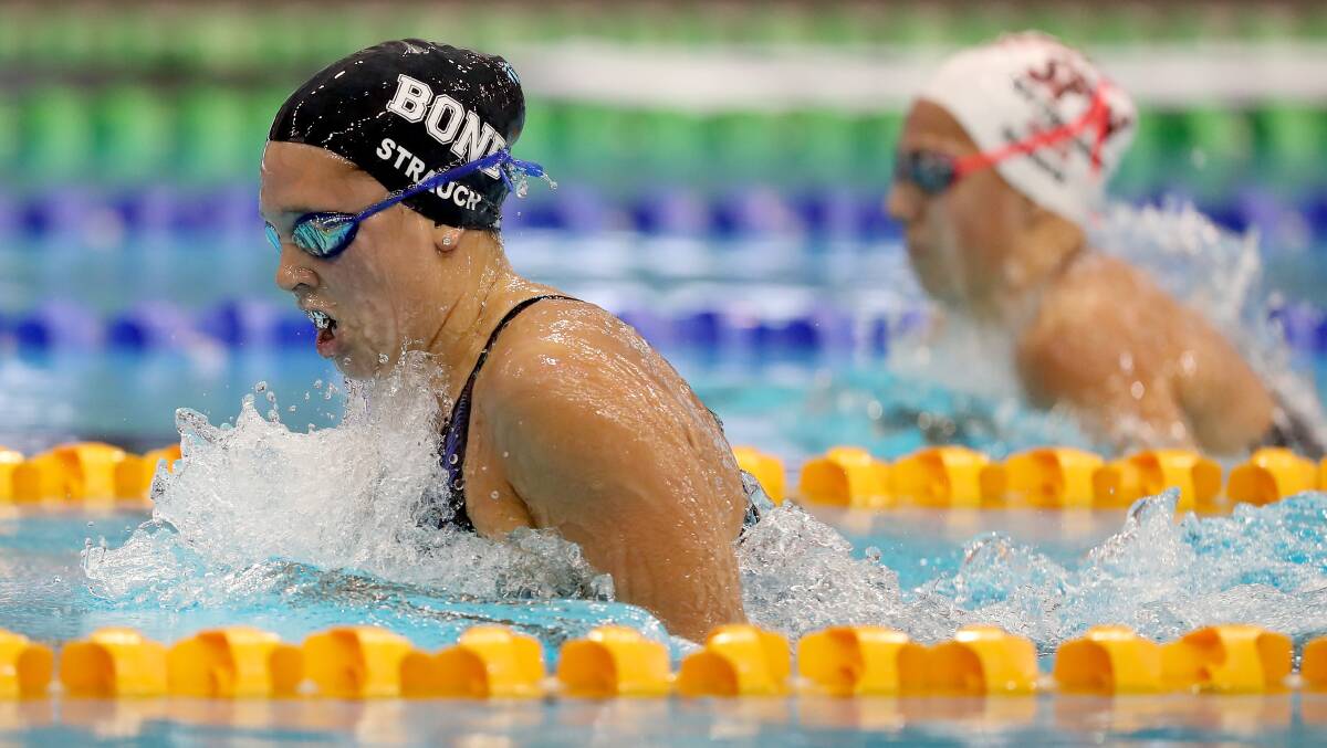 Jenna Strauch will swim in South Korea with the Australian team.