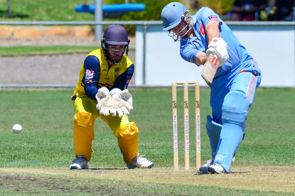 Daniel Clohesy continued his great form with the bat for the Suns, Picture: DARREN HOWE