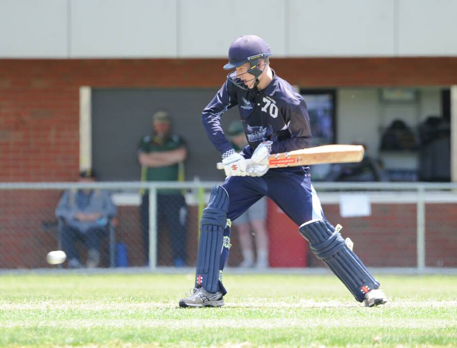 GREAT KNOCK: Eaglehawk's Ben Williams was in great touch for Northern Rivers against South East Country.